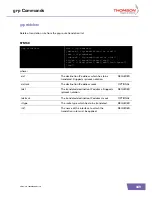 Preview for 449 page of THOMSON TG605s Cli Reference Manual