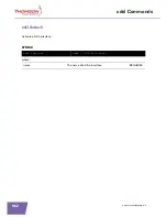 Preview for 962 page of THOMSON TG605s Cli Reference Manual