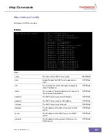 Предварительный просмотр 177 страницы THOMSON TG784-SIP Cli Reference Manual