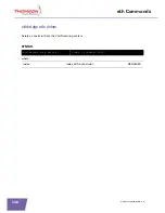 Предварительный просмотр 346 страницы THOMSON TG784-SIP Cli Reference Manual