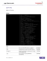 Предварительный просмотр 653 страницы THOMSON TG784-SIP Cli Reference Manual