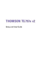 Preview for 3 page of THOMSON TG797n Setup And User Manual