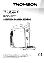 Предварительный просмотр 54 страницы THOMSON THBD47718 Instruction Manual