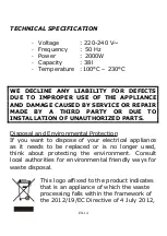 Предварительный просмотр 31 страницы THOMSON THEO46346 User Manual