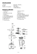 Preview for 22 page of THOMSON THFP875BN User Manual