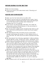 Preview for 23 page of THOMSON THRG98A User Manual