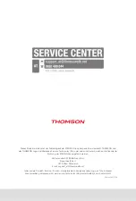 Preview for 4 page of THOMSON THS816 User Manual