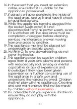 Preview for 13 page of THOMSON THSFC10VB Instruction Manual