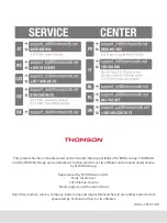 Preview for 4 page of THOMSON THT741 User Manual