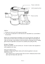 Preview for 34 page of THOMSON THVC20312SB Instruction Manual