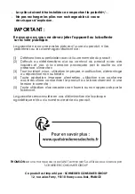 Preview for 27 page of THOMSON THVC94148 Instruction Manual