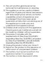 Preview for 4 page of THOMSON THVEL491TT Instruction Manual