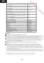 Preview for 21 page of THOMSON TW 712 Operating Instructions Manual