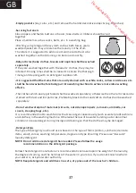 Preview for 37 page of THOMSON TW 712 Operating Instructions Manual