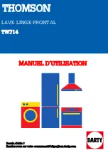 THOMSON TW714 Operating Instructions Manual preview