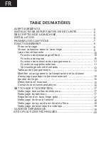 Preview for 3 page of THOMSON TW714 Operating Instructions Manual