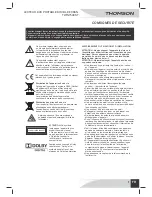 Preview for 3 page of THOMSON TWIN7500ST User Manual