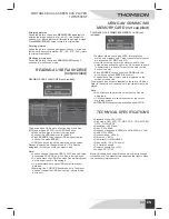 Preview for 25 page of THOMSON TWIN7500ST User Manual