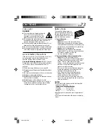 Preview for 74 page of THOMSON VMD 6 User Manual