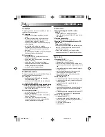 Preview for 75 page of THOMSON VMD 6 User Manual