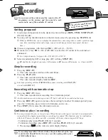 Preview for 13 page of THOMSON VPH6910C User Manual