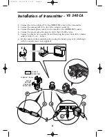 Предварительный просмотр 9 страницы THOMSON VS 540 Manual