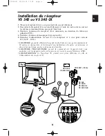 Предварительный просмотр 24 страницы THOMSON VS 540 Manual