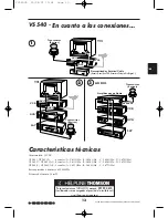 Предварительный просмотр 70 страницы THOMSON VS 540 Manual