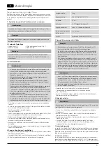 Preview for 7 page of THOMSON WAB032 Operating Instructions Manual