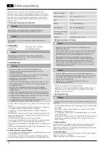 Preview for 8 page of THOMSON WAB032 Operating Instructions Manual