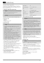 Preview for 19 page of THOMSON WAB8465 Operating Instructions Manual