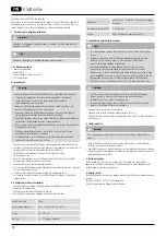 Preview for 20 page of THOMSON WAB8465 Operating Instructions Manual