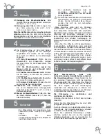 Предварительный просмотр 5 страницы THOMSON WFT5110 Instruction Manual