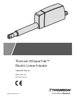 THOMSON WhisperTrak Installation Manual preview