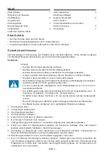 Preview for 42 page of THOMSON WS06IPB Operating Instructions Manual