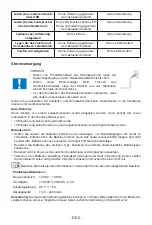 Preview for 47 page of THOMSON WS06IPB Operating Instructions Manual