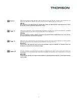 Preview for 2 page of THOMSON WTT5511I Instructions For Use Manual