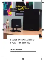 Thonet & Vander SPIEL BT Operation Manual предпросмотр