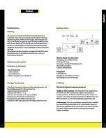 Preview for 3 page of Thonet & Vander T&V Operation Manual