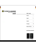 Thonet & Vander Zwei Manual preview