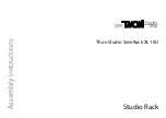 Thonk XL 10U Assembly Instructions Manual предпросмотр