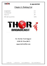 Предварительный просмотр 29 страницы Thor Broadcast H-16QAM-IP-RF User Manual