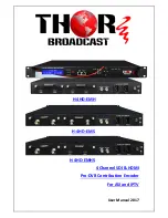 Preview for 1 page of Thor Broadcast H-4HD-EMH User Manual