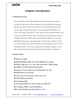 Preview for 4 page of Thor Broadcast H-4HD-EMH User Manual