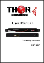 Preview for 1 page of Thor Broadcast H-IP-32RF Manual