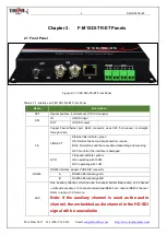 Preview for 5 page of Thor Fiber F-M1SDI-TR-ET User Manual