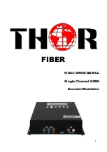 Thor Fiber H-AC3-CMOD-QAM-LL User Manual preview