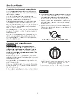 Preview for 8 page of Thor Kitchen HB3001U Owner'S Manual