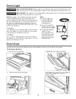 Preview for 20 page of Thor Kitchen HB3001U Owner'S Manual