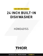 Предварительный просмотр 2 страницы Thor Kitchen HDW2401SS Use And Care Manual